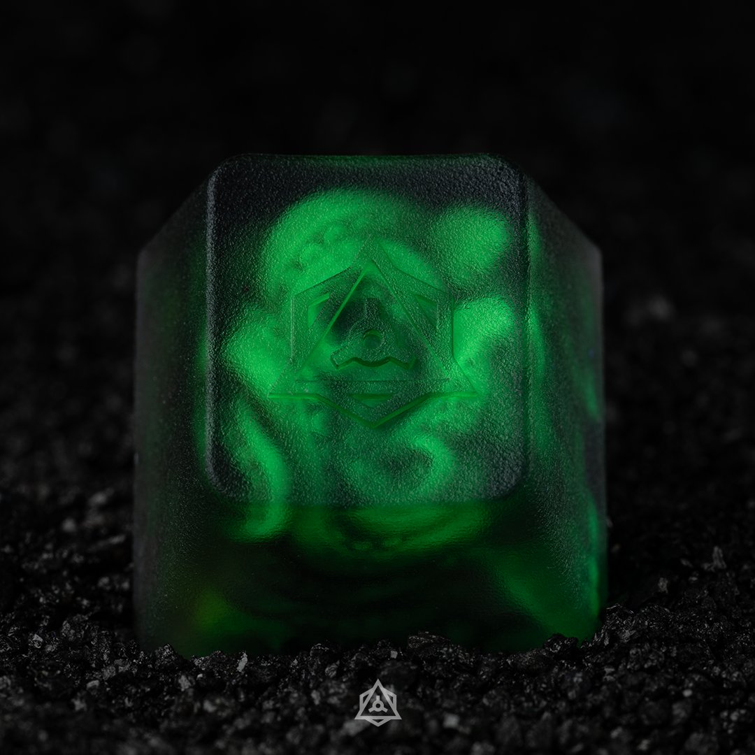 Fel Flame - Logo Keycap - Pyrocoil