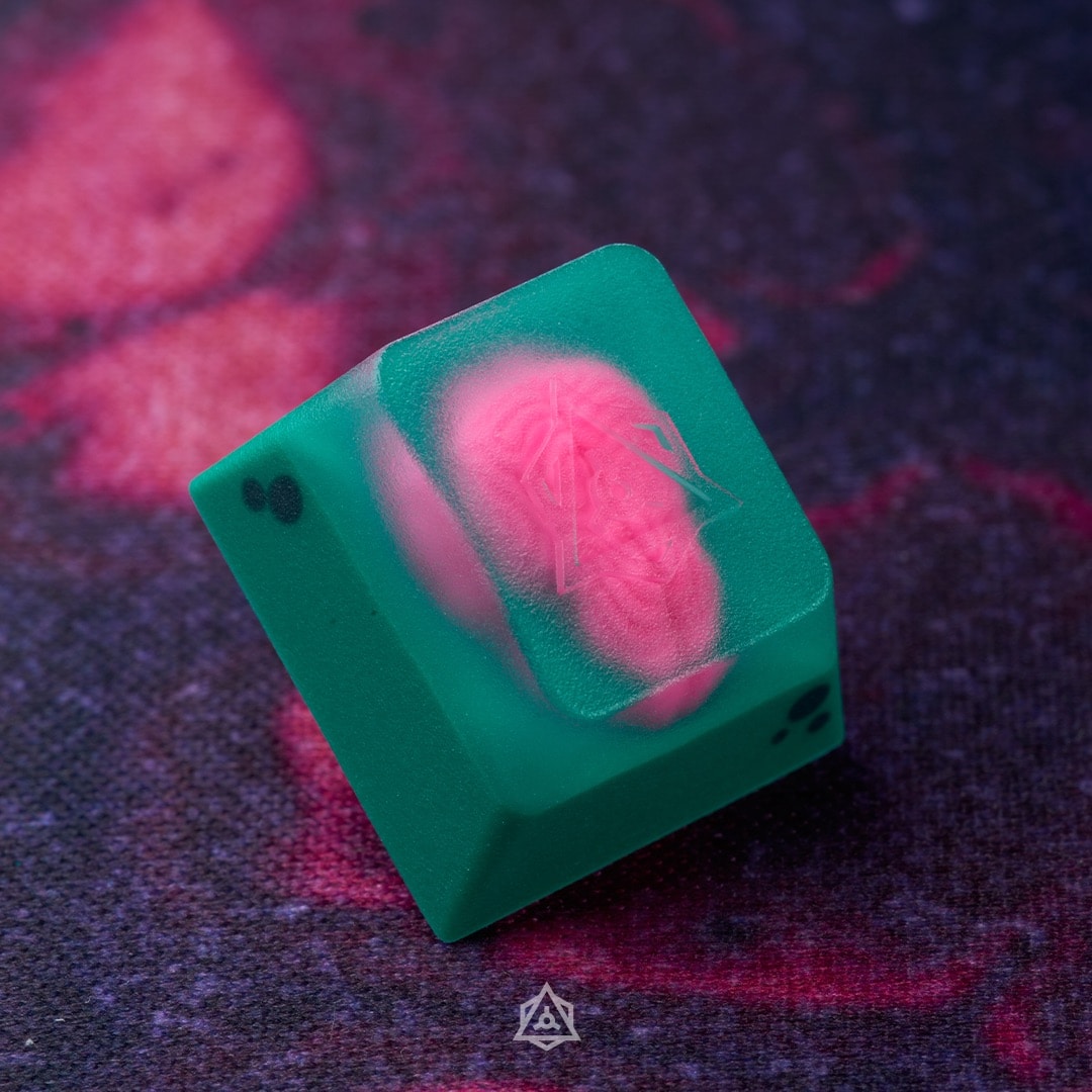 Necrowave – Logo Keycap – Neural Capacitor